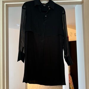 Club Monaco black mini dress